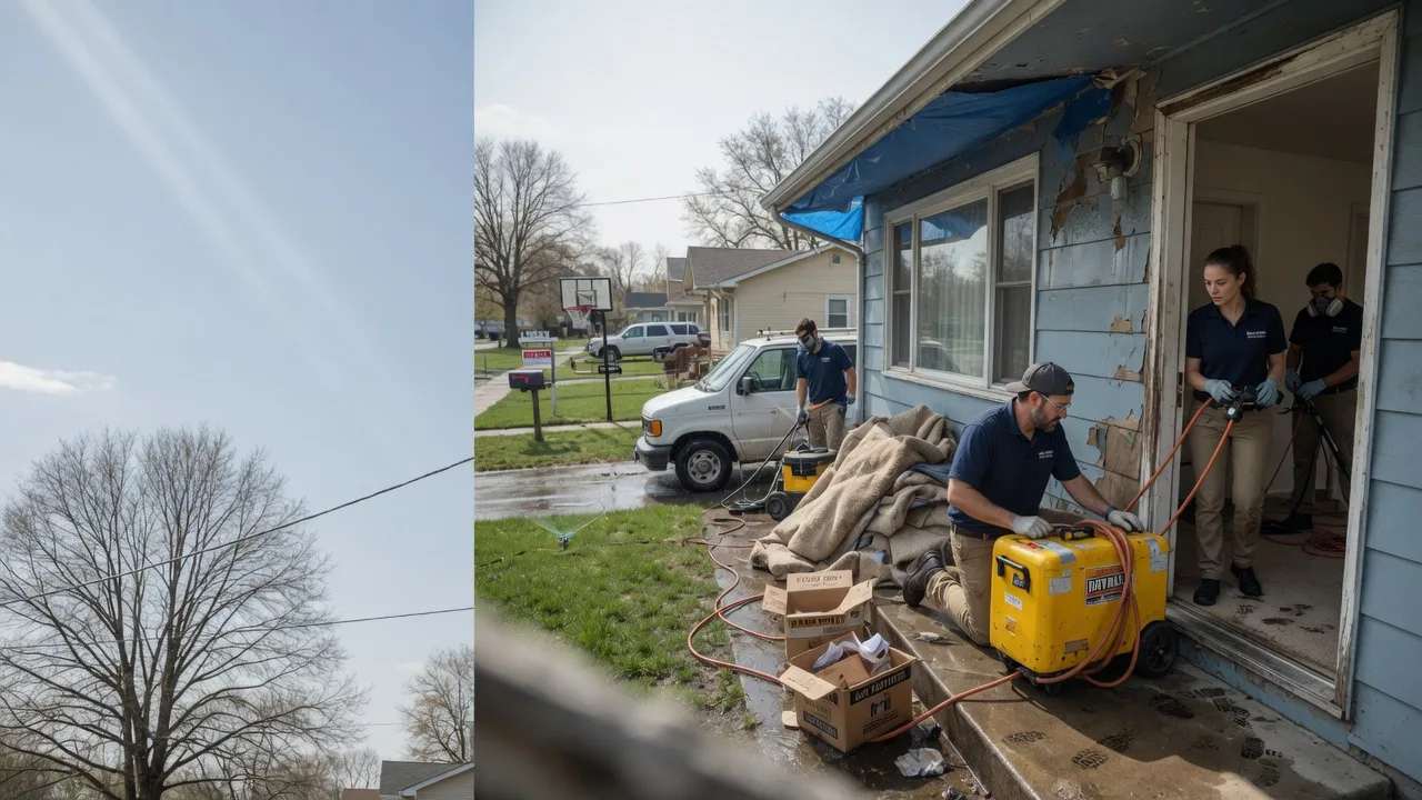 Basement Flood Cleanup in Kalona, IA near me